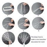 10 Pcs Artificial Branches Curly Willow Branches Olive Branches For Vases,30.7 Inches Faux Branches Decorative Branches Sticks For Flower Arrangements,Decorative Plants For Wooden Vase Decor