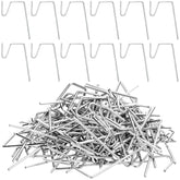 100 Pieces Christmas Holiday Light Hangers With Gutter Guard, Stainless Steel Light Gutter Hook Clips For Outside Grid Hooks Metal Wire Ornament Hanger For String Party Hanging Decor(Silver)