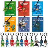 24 Set Valentines Cards For Kids Classroom, Non-Candy Class Valentines Day Gifts For Kids Boys & Girls, Valentine Favors For School Parties