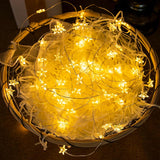 6 Packs 6.6Ft 20 Leds Star Fairy Lights Battery Operated,Mini Star String Lights,Waterproof Twinkle Starry Light For Diy
