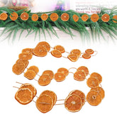 10Ft Dried Orange Garland – Natural Dried Orange Slices Christmas Decor For Indoor, Front Door, Fireplace & Christmas Tree – Realistic Farmhouse Holiday Garland Decoration
