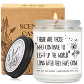 Sympathy Scented Candle Gifts For Loss Of Loved One, There Are Those Who Continue To Light Up The World, Thinking Of You, Memorial Candle Gifts For Loss Of Relatives, Funeral Decorations42