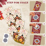 30 Pcs Thanksgiving Scratch Off Cards For Adults Kids Turkey Scratch Off Cards Games For Thanksgiving Party Family Activities Fall Thanksgivings Games Table Favors And Icebreaker