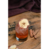 Wixology Cocktail Inspired Barrel Aged Cider Soy Candle - Apple Spices And Oak Scented Candle In Reusable Rocks Glass - Made In Kentucky