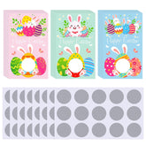 120 Pcs Easter Scratch Off Games Cards 3 Styles Diy Blank Gift Certificates For Business Hair Beauty Makeup Salon Spa Restaurant Diy Coupon Theme Party