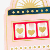 Hallmark Good Mail Pack of 2 Love Cards (Slot Machine and Takeout) 1 Valentines Day Card, 1 Romantic Card for Any Occasion
