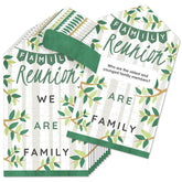 Big Dot of Happiness Family Tree Reunion - Family Gathering Party Game Pickle Cards - Conversation Starters Pull Tabs - Set of 12