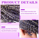 12 Pack Total 2280 Stems Dried Lavender Bundle Bulk Organic Lavender Flowers Decor Natural Dried Purple Flowers Bunches For Bathroom Shower Diy Arrangements Wedding Home Party Decorations