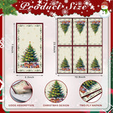 100 Pcs Christmas Thanksgiving Paper Napkins 2 Ply Merry Christmas Fall Thanksgiving Dinner Napkins Disposable Guest Towel For Winter Holiday Cocktail Party Decor Supplies (Warm Gift)