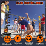Halloween Inflatable Limbo Game For Adults 59 Inch Halloween Party Games Set Pumpkin Limbo Stick Pumpkin Inflatable Decoration For Indoor Outdoor Birthday Party Decor