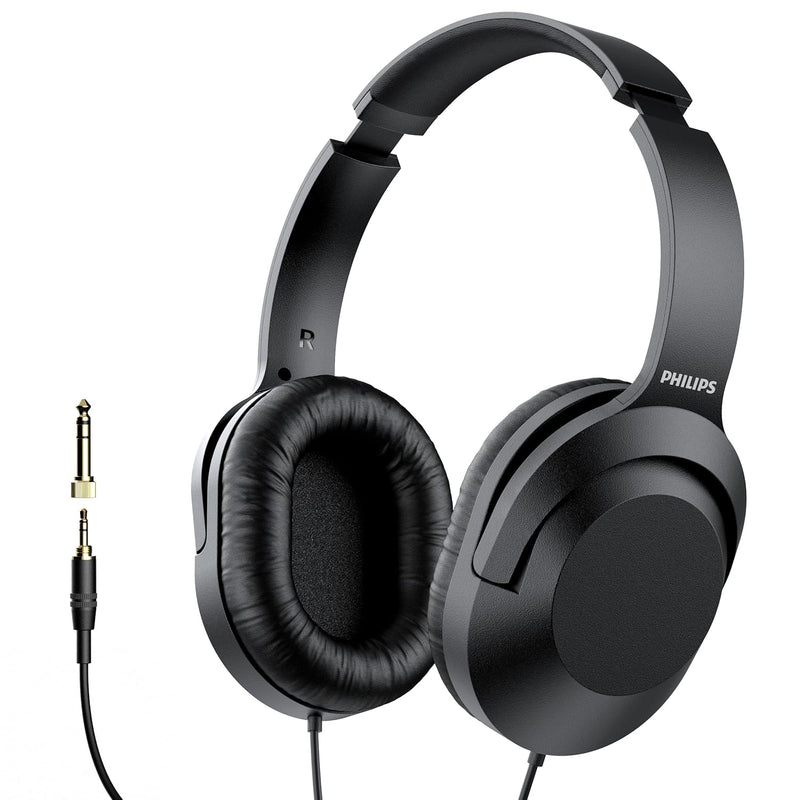 PHILIPS Over Ear Wired Stereo Headphones for Podcasts, Studio Monitoring and R