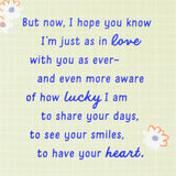 Hallmark Mother's Day Card for Wife (In Love and Lucky) for Anniversary, Love, Romantic Birthday, Sweetest Day
