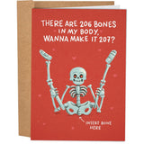 Funny Valentine'S Day Card - Naughty & Spicy - Perfect For Him & Her - Anniversary, Birthday, Or Valentine'S Day - 5X7 Inches