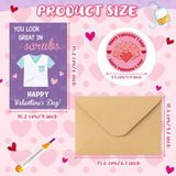 Funny Medical Valentines Day Cards - 144Pcs Medical Pun Valentines Nurses Appreciation Cards For Coworker With Humorous Greeting Card, Stickers, Envelopes For Valentine Exchange Gift (48 Set)