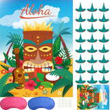 Pin The Nose Game For Hawaiian Luau Party Pin Game For Aloha Tiki Party Supplies Tropical Party Game,Family Classroom Activities