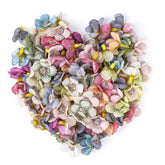 , 50 Pack Faux Flower Heads Mini Artificial Silk Flowers Daisy Small Multicolor For Wedding Home Garland Wreath Diy Crafts Accessory Decor