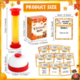 5 Second Games 100 Thanksgiving Party Cards 5 Second Question Cards Games Kits With Hourglass Timer For Adults Family Thanksgiving Party Travel Night Sleepover Think Fast And Shout Out Answers