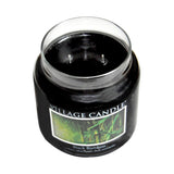 Black Bamboo 16 Oz Glass Jar Scented Candle, Medium