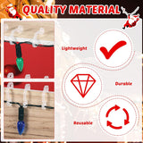 Christmas Light Clips Gutter Clips For Outdoor Hanging Plastic Weatherproof Gutter Hooks Hanging String Lamp Holder Mount To Shingles For Halloween Xmas Tree Decor