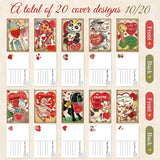 80 Pcs Religious Christmas Postcards 4'' X 6'' Nativity Holiday Christian Cards Christmas Greeting Cards For Friends Relatives, 20 Designs