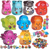 150Pcs Valentines Day Cards Sets For Kids School Classroom, 50 Pcs Cute Animal Valentine'S Cards With 100 Pcs Shoe Charms Bulk Gifts For Kids Boys Girls, Kid’S Happy Valentines Day Exchange Cards