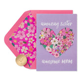 Mothers Day Card For Sister (Lots Of Love)
