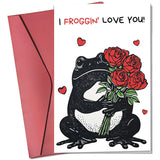 Valentines Gifts For Her, Girlfriend, Gf, Wife, Women - Funny Valentines Card For Her - Anniversary, Happy Birthday Gifts For Her, Women - Single 5.3''X 8'' Folded Card From Boyfriend, Husband
