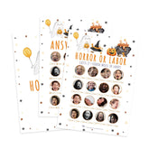 Horror Or Labor Baby Shower Game, Halloween Baby Shower Game, 31 Cards(Including Answers), Double Sided Design, Funny Baby Shower Game -Hl01