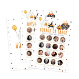 Horror Or Labor Baby Shower Game, Halloween Baby Shower Game, 31 Cards(Including Answers), Double Sided Design, Funny Baby Shower Game -Hl01
