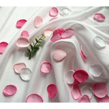 400Pcs Rose Petals For Wedding Decor Blush Pink Silk Petals Flower Girl Scatter Petals For Aisle Table Centerpieces Reception, Bridal Shower Proposal Party Romantic Night
