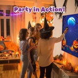 Halloween Games - Pin The Spider On The Web Party Game, Halloween Party Decorations Supplies Activities