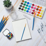 30 Pcs Watercolor Paint Muller Making Tools Set With Glass Muller Paint Watercolor Slab Painting Knives Painting Brushes Palette Tin Cases For Diy Art Oil Acrylic Kit
