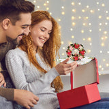 Christmas Wreath Popup Card - 6X12 Inch Christmas Greeting Card, 3D Popup Christmas Wreath Card Design - Attractive & Adorable Perfect For Christmas - Christmas Gift Card For Everyone, Paper