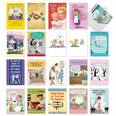 , 20 Assorted Funny Mother’S Day Greeting Cards Bulk Box Set With Envelopes, Humor Notecard For Mom, Daughter, Sister, Girlfriend (20 Designs, 1 Each) Funny Mommy Ac10360Mdg-B1X20