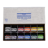 K Color Pc40Ml12N Watercolor Poster Color, Set Of 12 Colors, 1.4 Fl Oz (40 Ml)