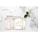 Bridal Shower Games - Wedding Traditions Wedding Party Game - Boho Floral Greenery Bachelorette/Engagement Party Supplies Activities - Pack Of 30 Game Cards & 1 Answer Card (A03)