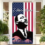 I Have A Dream Door Cover Martin Luther King Jr. Day Decorations Black History Month MLK Day School Classroom Office Door Decor