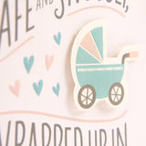 Hallmark Baby Card for New Grandparents (Warm and Cuddly) Welcome New Grandbaby, Congratulations