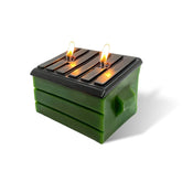 | Large Dumpster Fire Candle | Parafin Wax | Unique Funny Gift Novelty Adults Can Enjoy! (Unscented)
