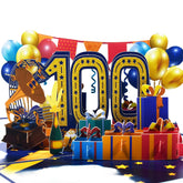 100 Years 0Ld Small Packs Pop Up Happy Birthday Greeting Card, Ideal Love Gift For Adult And Kid With Blank Note & Envelope, Celebration For Daughter, Son, Mom, Dad, Friend, Children