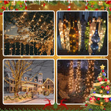 Slow Twinkle Lights, 20 Led Soft Twinkling Mini Christmas String Lights On White Wire Cord, Ul Approved 7 Ft,Connect Up