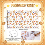 Capybara Birthday Wrapping Paper Roll, Happy Birthday Wrapping Paper For Kids, Cute Capybara Gift Wrap For Boys Girls Kids Holiday Baby Shower Party Supplies, 17 Inch × 16.4 Feet