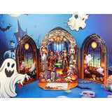 Halloween Pop Up Cards, Haunted House 3D Greeting Halloween Card, Witch Card For Kids, Adults, Funny Ghosts And Pumpkins Gifts Card, Halloween Birthday Card