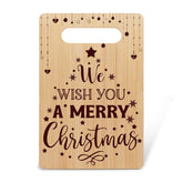 Christmas Cutting Board,Holiday Charcuterie Board, Christmas Kitchen Decorations, Gifts For Women Nana Mom Friends, Merry Christmas Bamboo Chopping Board, Kitchen Cooking Decor Favors -30