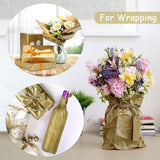 Gold Tissue Paper For Gift Bags, 14" X 20" Wrapping Paper Bulk Tissue Paper For Crafts, Packaging, Gift Wrap, Floral, Holidays - 60 Sheets