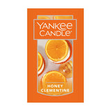 Yankee Candle Honey Clementine Scented, Classic 22oz Large Jar Single Wick Aromatherapy Candle, Over 110 Hours of Burn Time, Apothecary Jar Fall Candle, Autumn Candle Scented for Home