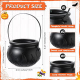 72 Pcs Halloween Games Halloween Baby Shower Game Included 1 Wooden Candy Guessing Game Sign 50 Guess How Many Cards 20 Hb Pencils And 1 Mini Cauldron Jar For Baby Shower Party
