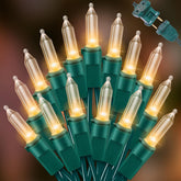 100 Mini Led Count Warm White - String Lights - 21.6Ft Led Christmaslights, Mini Led Lights For Home Holiday Party Weddi