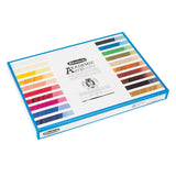 - Akademie Acryl, 20 X 40 Ml Tubes, 76 777 097, 20 Brilliant, Highly Lightfast Colors In A Cardboard Set, 1 Davinci Brush, Fine Artist Acrylic Paints, Cadmium-Free, Ideal For Mixing