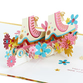 Hallmark Signature Paper Wonder Pop Up Birthday Card or Friendship Card (Roller Skates)